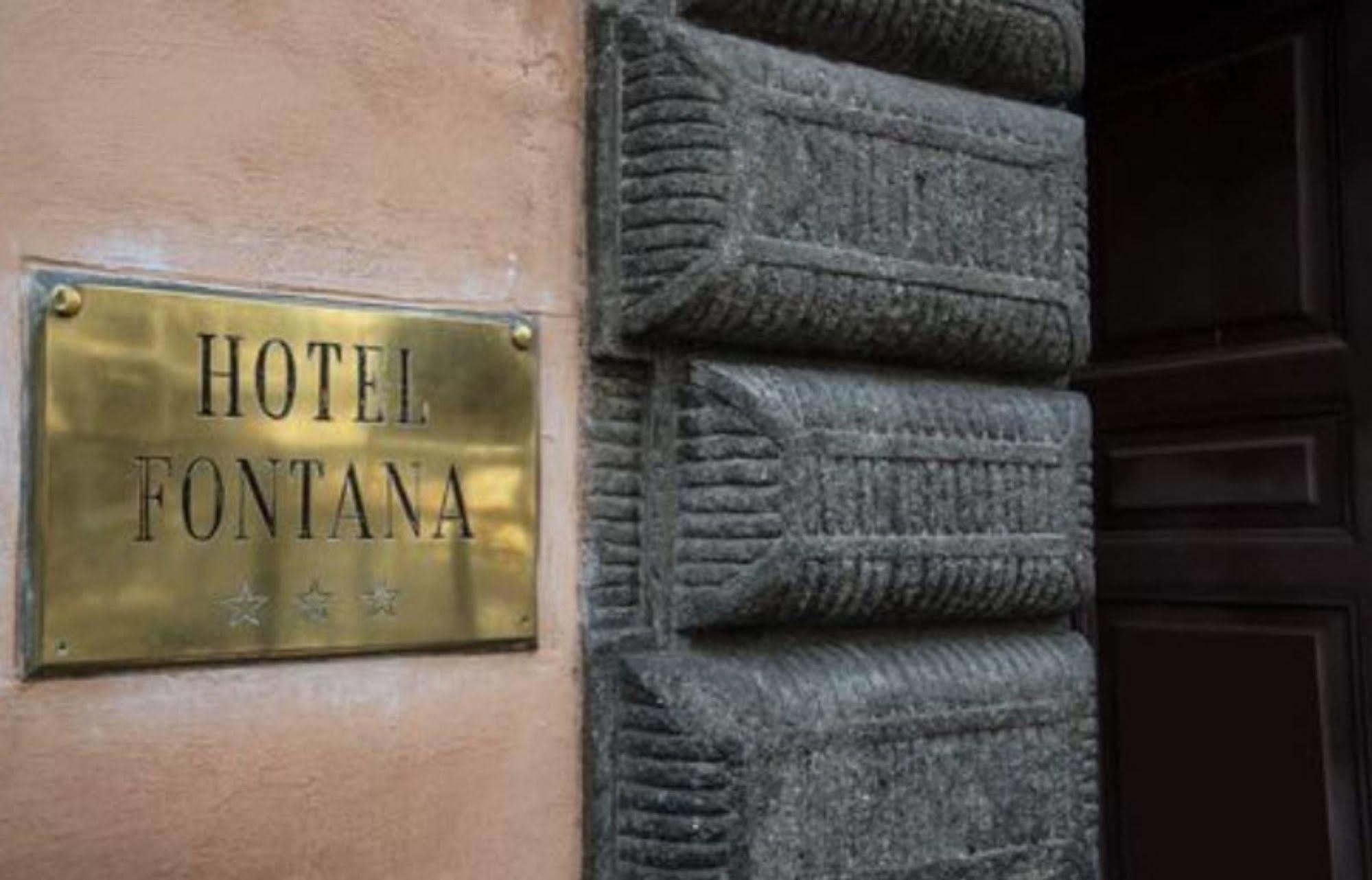 Hotel Fontana Рим Экстерьер фото